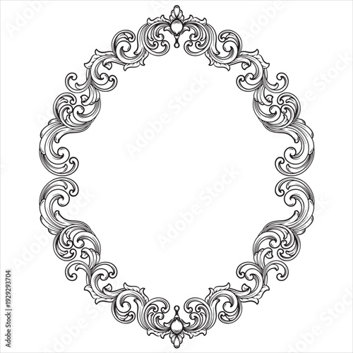 Classic European Style Floral Embellishment