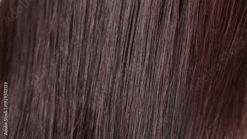 綺麗な髪の毛のクローズアップ