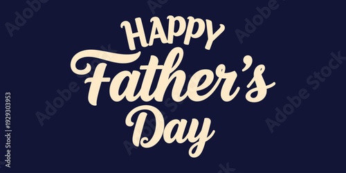 Happy father's day greeting card