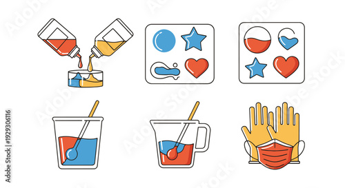 Resin Kit Line art clean modern tone