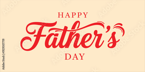 Happy father's day greeting card