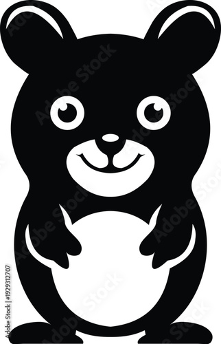 Adorable woodland animal mascot clipart design