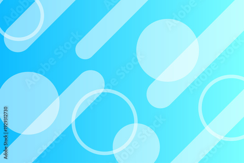 ビビッド　水色　青　幾何学背景