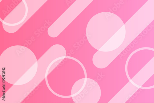 ビビッド　ピンク　赤　幾何学背景