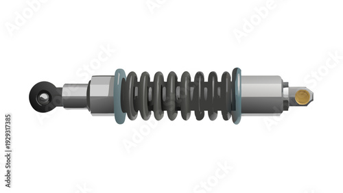 Automotive Shock Absorber Isolated for Suspension and Vehicle Performance System