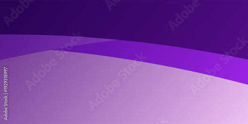 Abstract purple gradient background with elegant overlapping curved shapes, modern violet minimalist aesthetic with soft light transitions, creative professional backdrop,vector eps 10