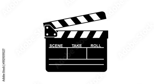 Film Clapperboard Cinema Production Equipment.