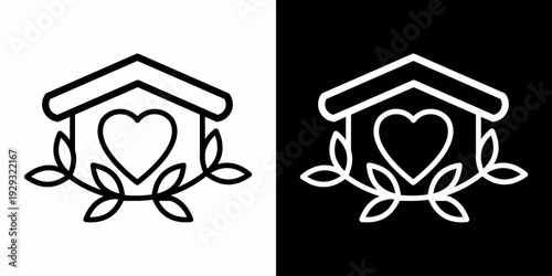 Community Care White Icon Set Design