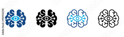 Instinct Icon Multiple Style Vector Illustration