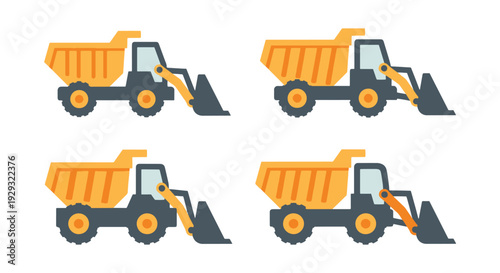 Site Dumper Line art abstract modern