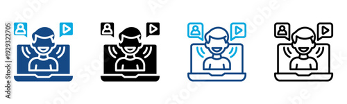 Rumors Icon Multiple Style Vector Illustration