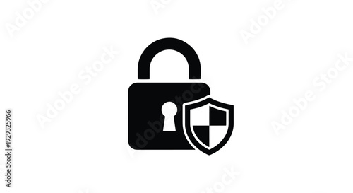 Security Alarm Line soft elegant tone illustration