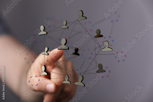 Concept of digital networki...