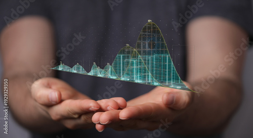 Abstract image of a person'...