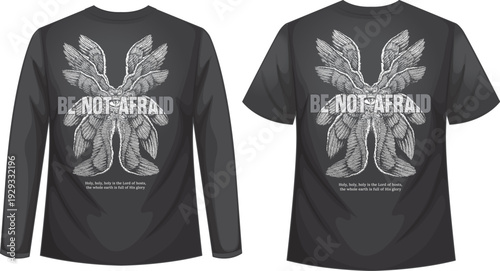 Christian bible verse t shirt design illustration vector