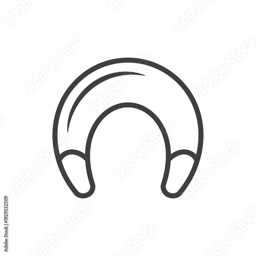 Elegant Minimalist Shrimp Icon, Perfect for Seafood Restaurant Branding, Culinary Websites, and Ingredient Labels