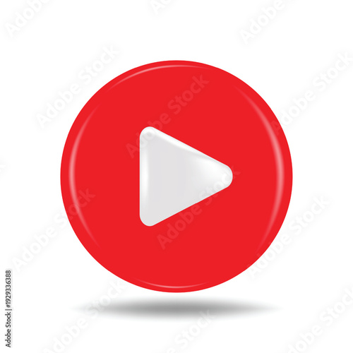 play button icon vector symbol