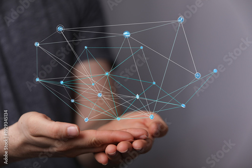 Abstract image of a network...