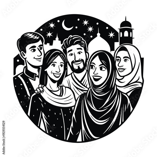 A peaceful sunset over a quiet beach with soft waves