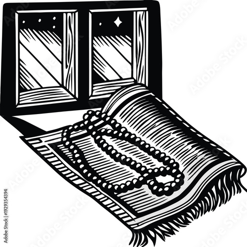 A peaceful sunset over a quiet beach with soft waves