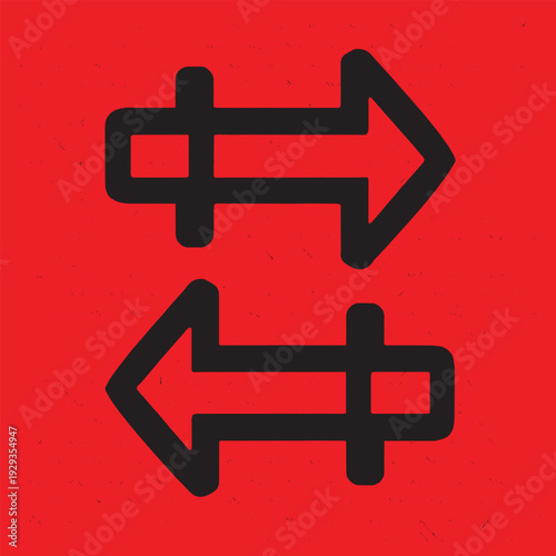 Sleek money transfer icon representing global finance and convenient online payments, crafted in a minimalist vector style.