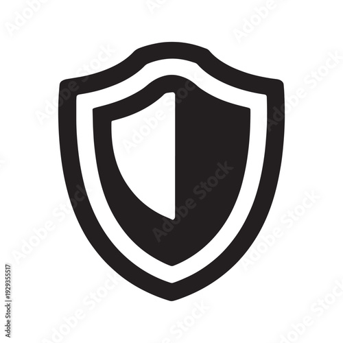 Robust Shield Icon Symbolizing Security, Protection, and Safety