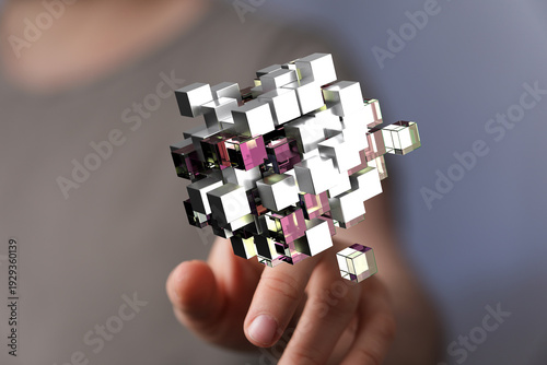 Artistic rendering of a per...