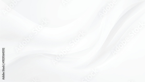White abstract background with soft folds and subtle curves