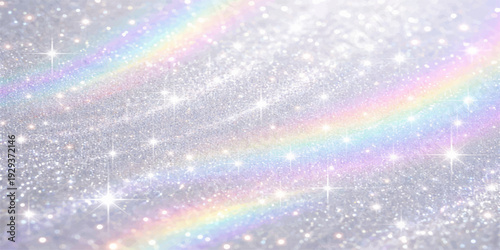 Abstract colorful winter background featuring a magic blue pattern with glowing snowflake stars and glitter particles for a bright Christmas holiday celebration loop design