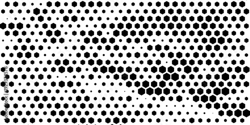 Abstract cube hexagon shape background. Vector banner design. Hexagons pattern. Geometric abstract background with simple hexagonal elements. Medical