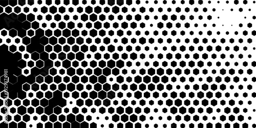 Abstract cube hexagon shape background. Vector banner design. Hexagons pattern. Geometric abstract background with simple hexagonal elements. Medical