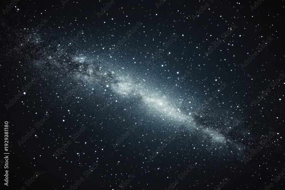 Fototapeta premium Majestic celestial scene of a star-filled galaxy