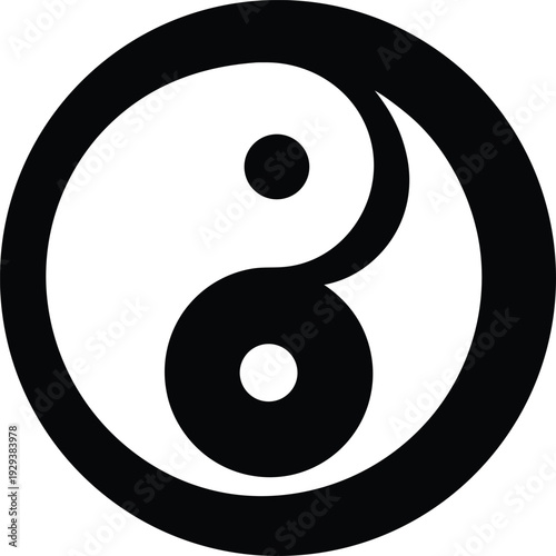 zen enso circle brush stroke silhouette vector illustration on transparent background