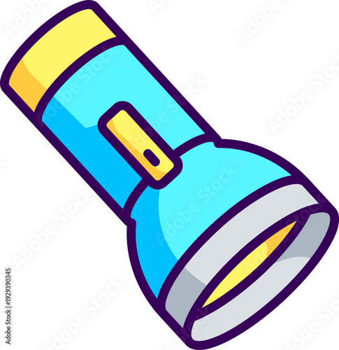 Flashlight Light Torch Illuminated.