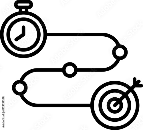 Stopwatch and Target Timeline.