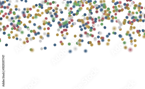 Festive confetti background...