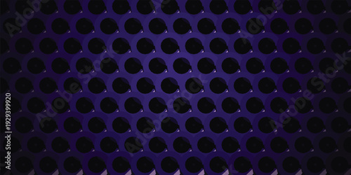 3D Obsidian Violet Core Background with Middle Spotlight and Electric Purple Specular Relief and Luxury Quantum Technology Infrastructure