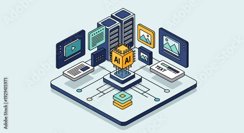 AI Powered Data Processing and Storage Infrastructure.