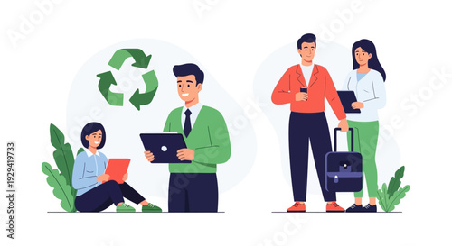 Modern Professionals: Sustainable Business Practices, Digital Work & Global Mobility