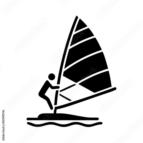 Windsurfing Icon