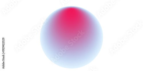 Set color circle gradient noise gradation. Abstract colorful watercolor blur mesh on isolated transparent background. Circle shape png.