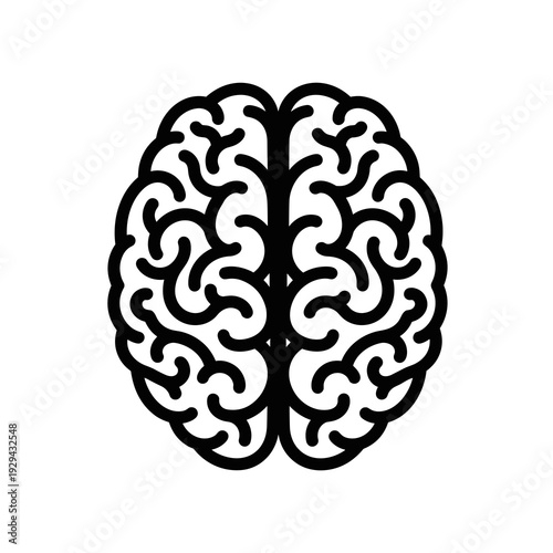 Human Brain Lobes Conceptualization, Intellectual Stimulation, Mental Health Awareness in Medical Neuroscience Field, Organ Functioning, Cognitive Development, Thinking Process on White Background, Ed