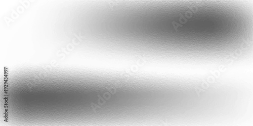 Silver foil background with metal mirror texture. Chrome gradient surface with light gloss simple abstract eps10
