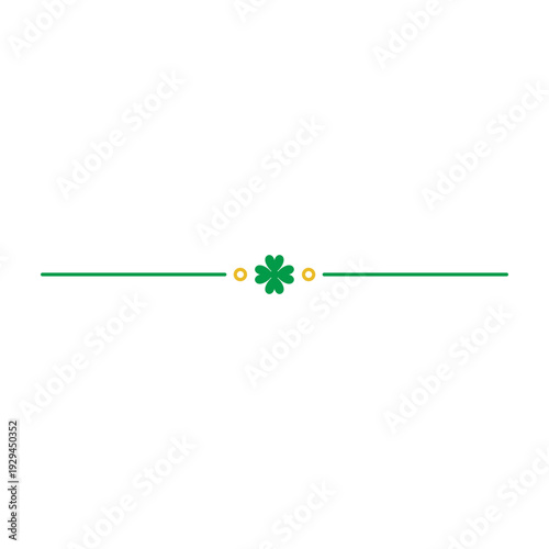 St Patrick's Day Border Divider