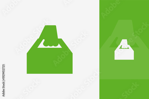 Premium Colorful Food Delivery Logo Modern Courier Service Restaurant Brand Vibrant Identity Vector Template