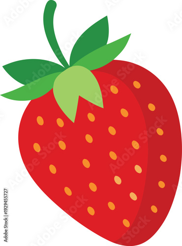Strawberry vector fresh strawberry illustration