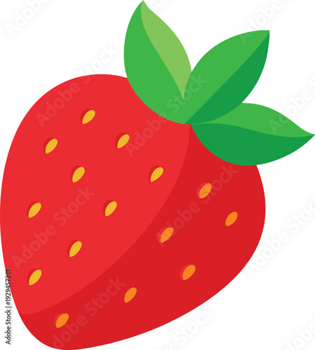 Strawberry vector fresh strawberry illustration