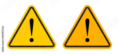 Caution sign. yellow danger warning vector. attention alert symbol. triangle clipart for toxic chemicals beware. vector icon for safety advisory. general caution sign indicate precaution prevention.