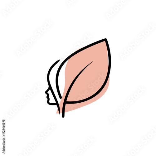 Wallpaper Mural Organic Beauty Botanical Logo Design Torontodigital.ca