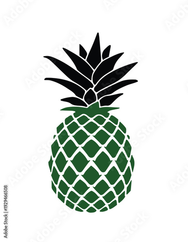 pineapple vector illustration